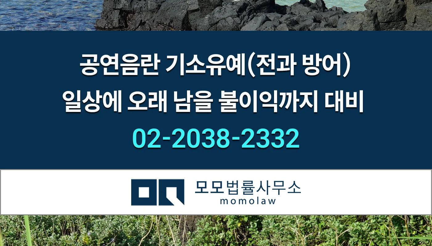 모모법률사무소 공연음란 기소유예2 안내 이미지